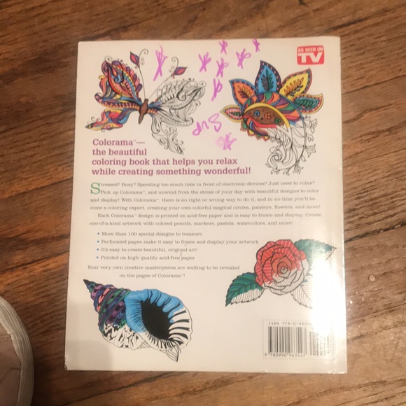 COLORAMA Coloring Book - Picture 2 of 4